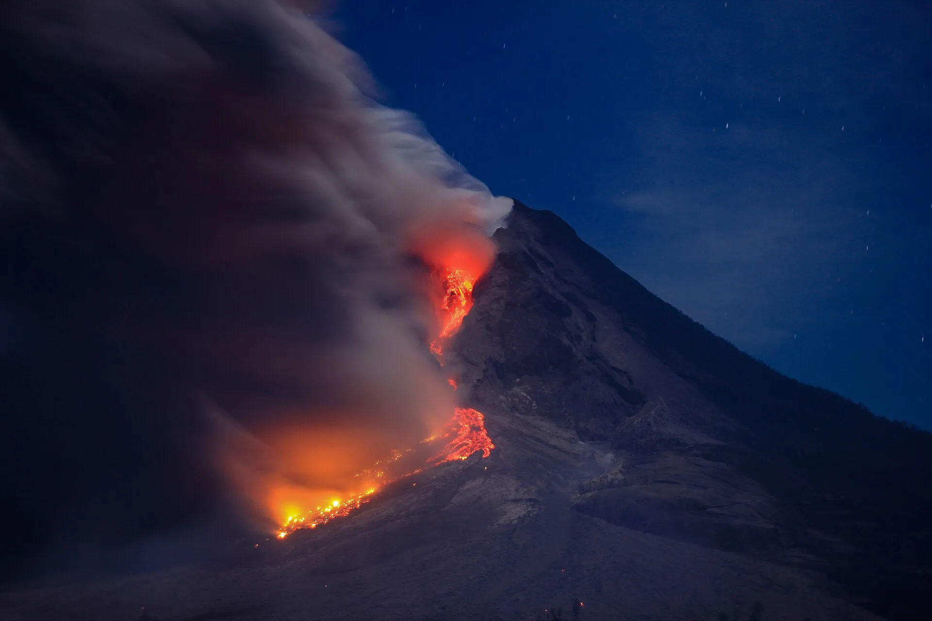 Sopka Sinabung — foto 3