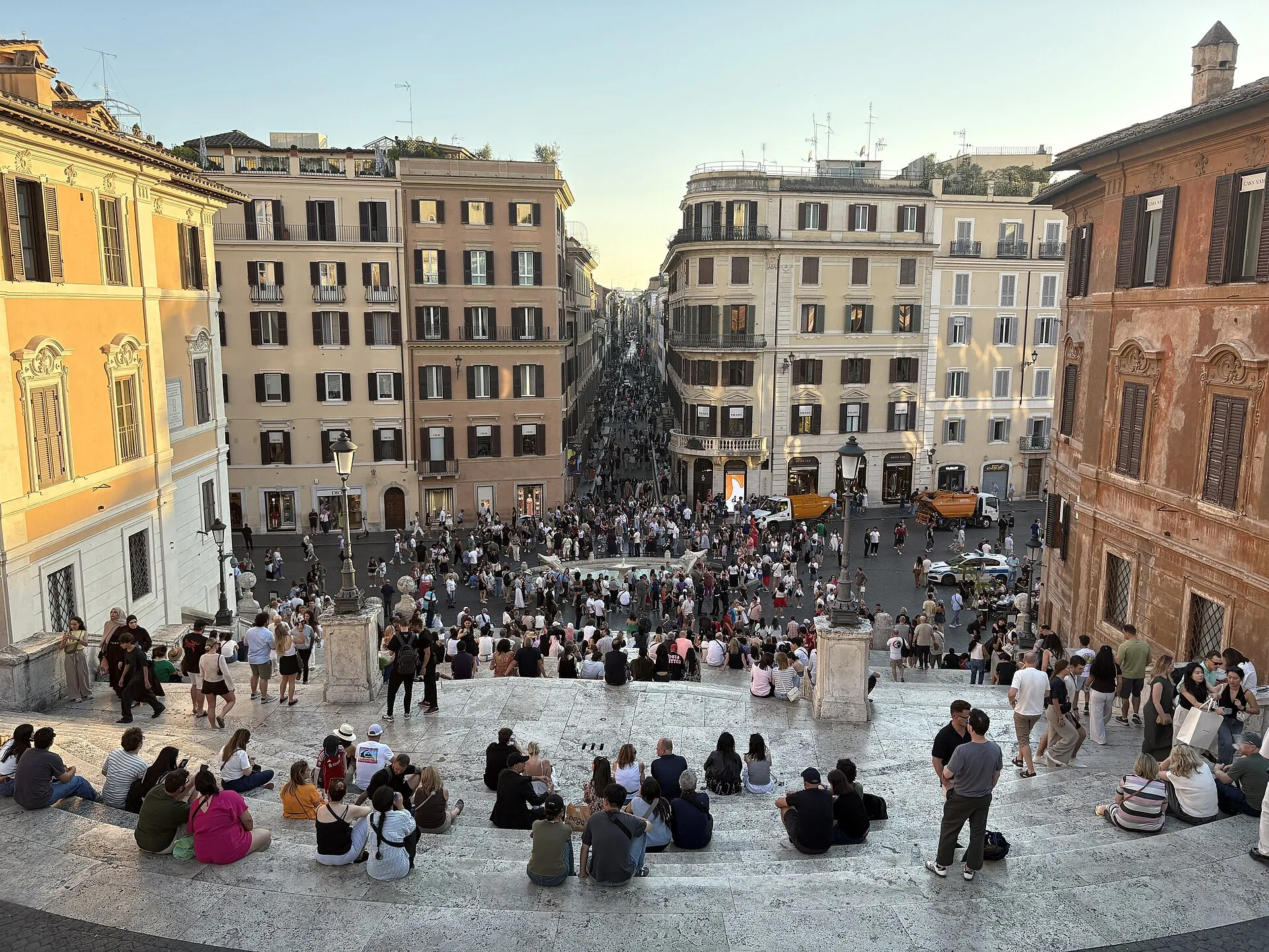 Španělské schody (Scalinata di Trinità dei Monti) — foto 3